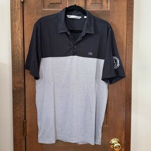 Travis Mathew Brooklyn Nets Golf Polo Shirt